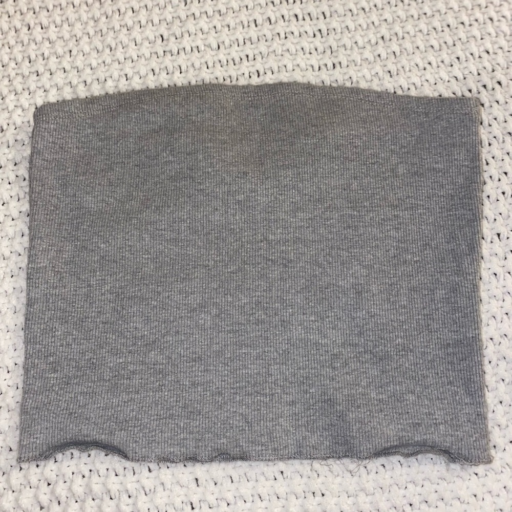 Crop top strapless